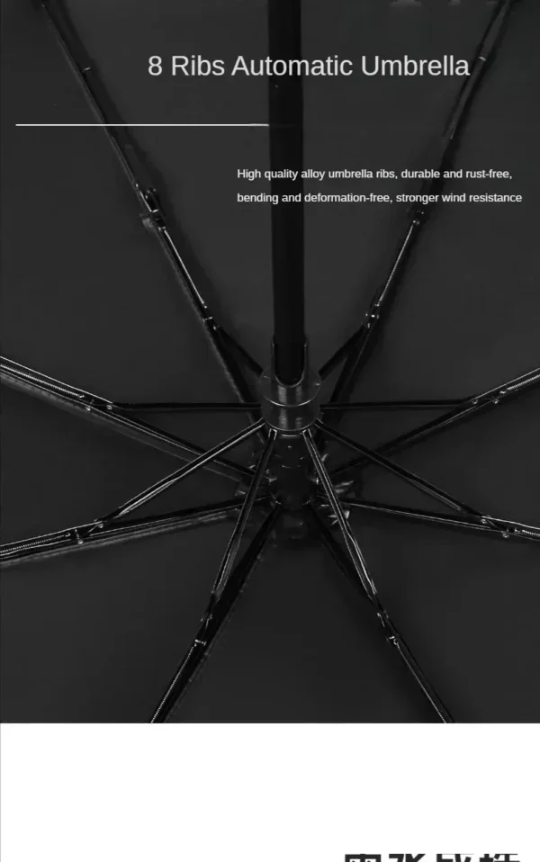Mini Folding Automatic Umbrella Anti UV Rain Sun Umbrella Fashion Portable Windproof Light Women Men Children Parasol Umbrella - obrazek 24