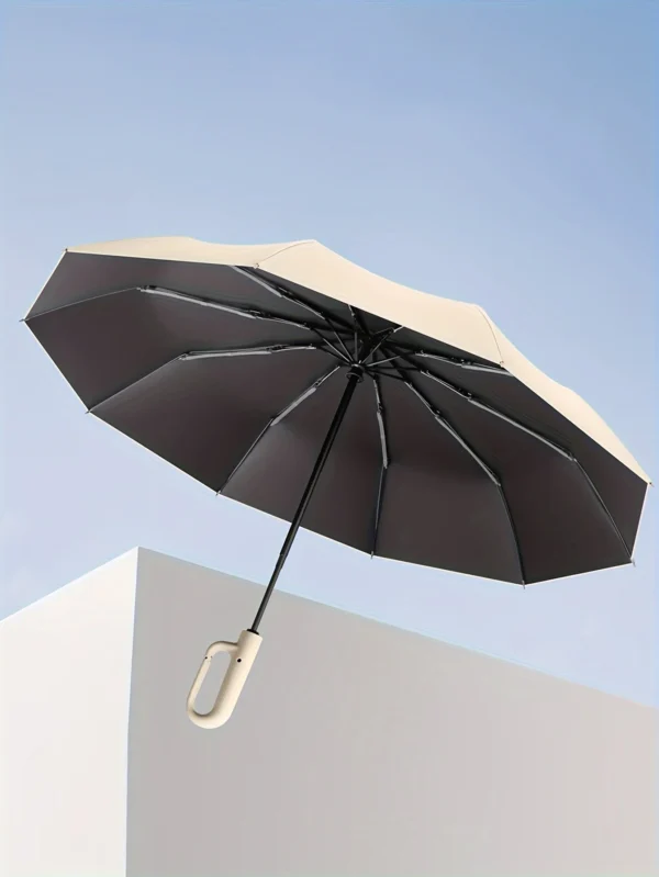 Parasolka Automatyczna Składana 30 Żebrowa Wiatroodporna 105CM - obrazek 16