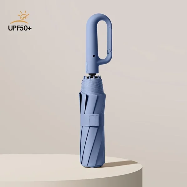 Parasolka Automatyczna Składana 30 Żebrowa Wiatroodporna 105CM - obrazek 9