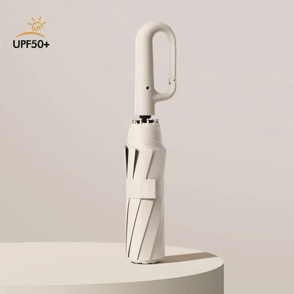 Parasolka Automatyczna Składana 30 Żebrowa Wiatroodporna 105CM - obrazek 8